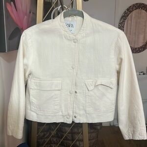 Zara big girl jacket size 10